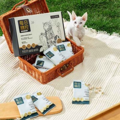 Bom preço Pequena embalagem de alimentos para animais de estimação embalagem conveniente perfeita para lojas de animais de estimação e distribuidores que visam atender às diversas demandas dos clientes on-line